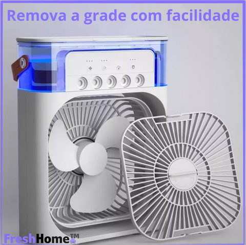 Mini Ventilador Umidificador -Ventilabr™ (4 em 1)