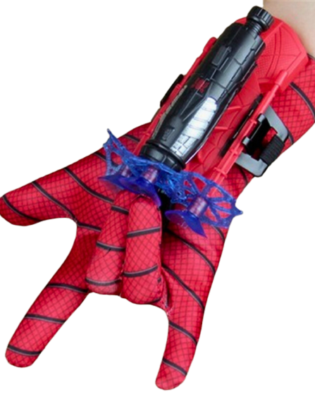 Luva Lança Teia Spider Man - HeroKids™ + Brindes