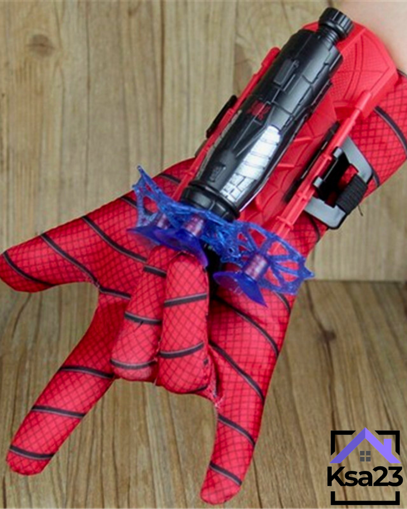 Luva Lança Teia Spider Man - HeroKids™ + Brindes