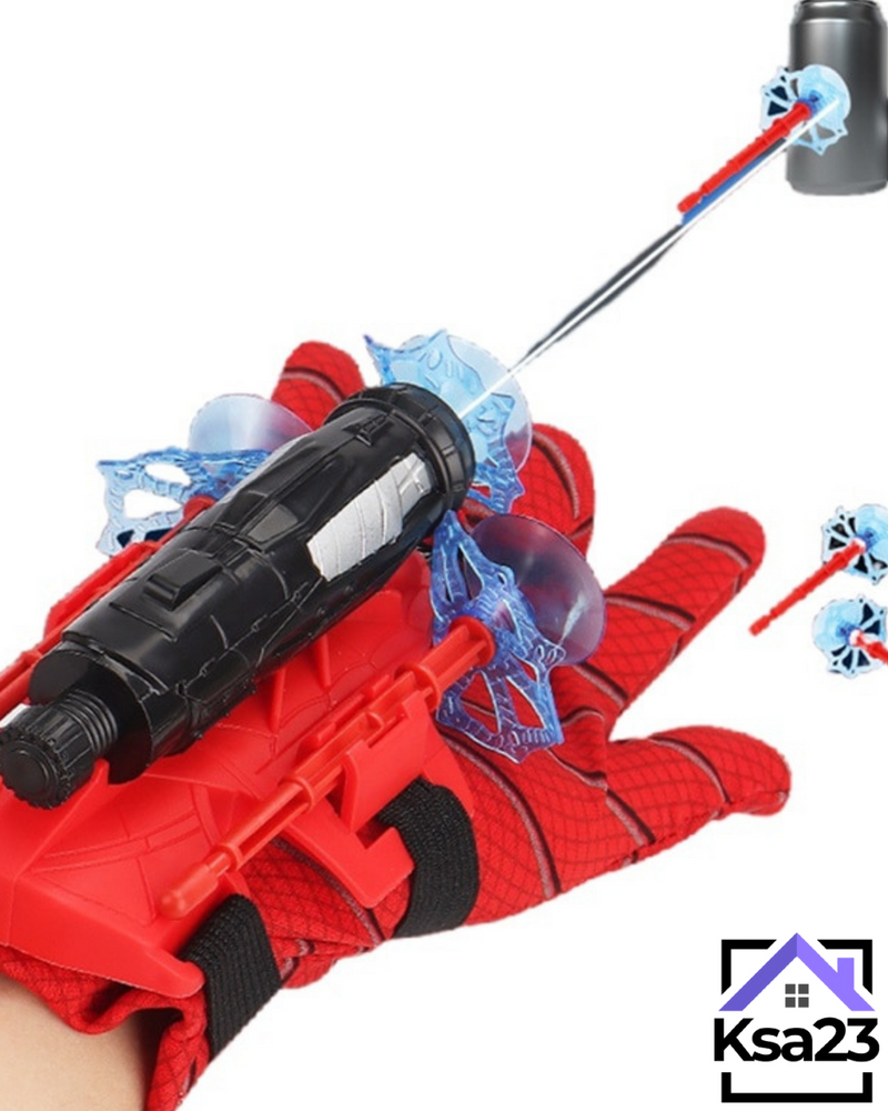 Luva Lança Teia Spider Man - HeroKids™ + Brindes