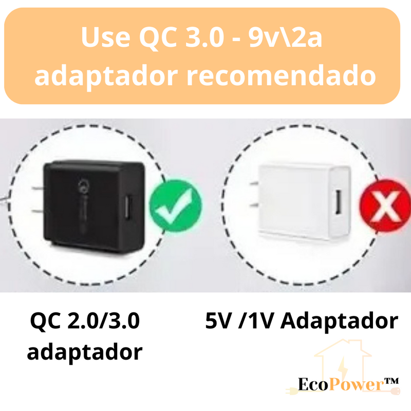 EcoPower™ - Carregador 7 em 1