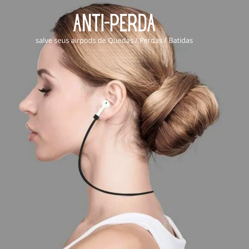 Anti-Perda Magnético para Airpods - Alça de pescoço (adequada para todos os Airpods)