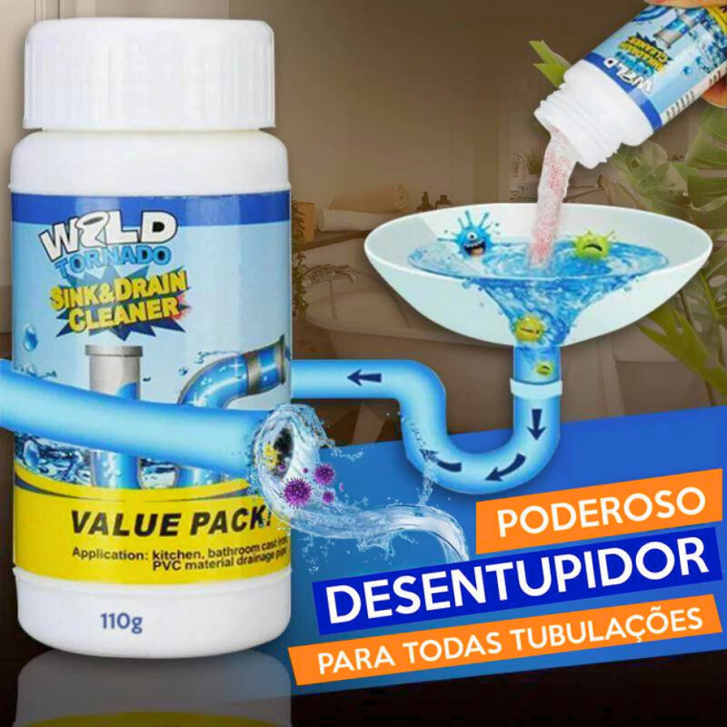 Desentupidor Wild Tornado 2.0™ 'nova formula'