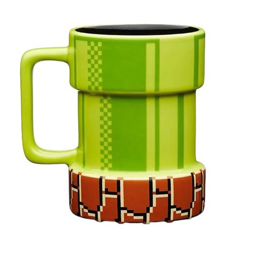 Caneca Mario Bros de cerâmica - Ksa23