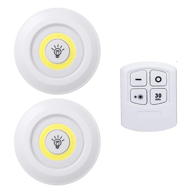 Lâmpadas de Led LuminaLED23 - Sem Fio e Com Controle Remoto