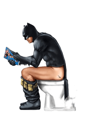 Quadros Disney Toilet Series Super heroes - Ksa23