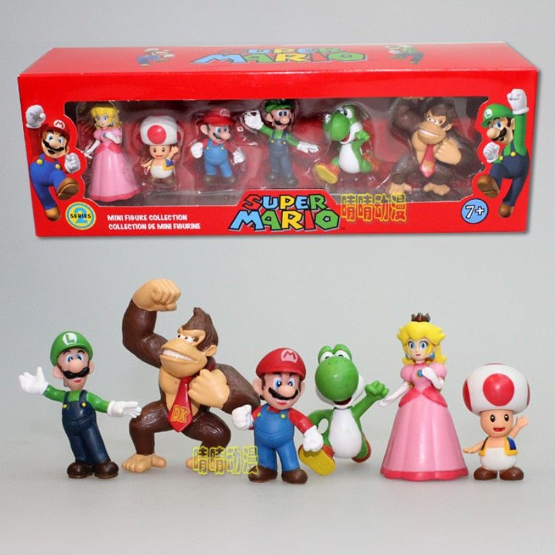 Bonecos decorativos Super Mario