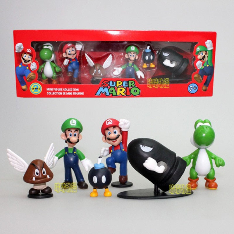 Bonecos super mario decoração criativa - Ksa23