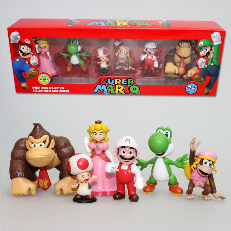 Bonecos super mario decoração criativa - Ksa23