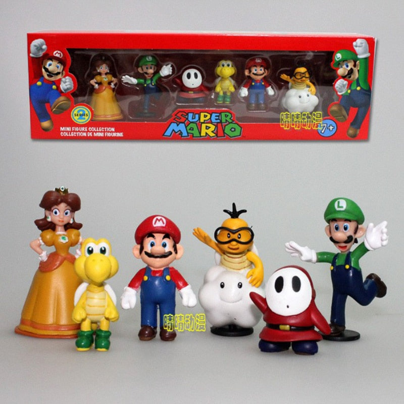 Bonecos super mario decoração criativa - Ksa23